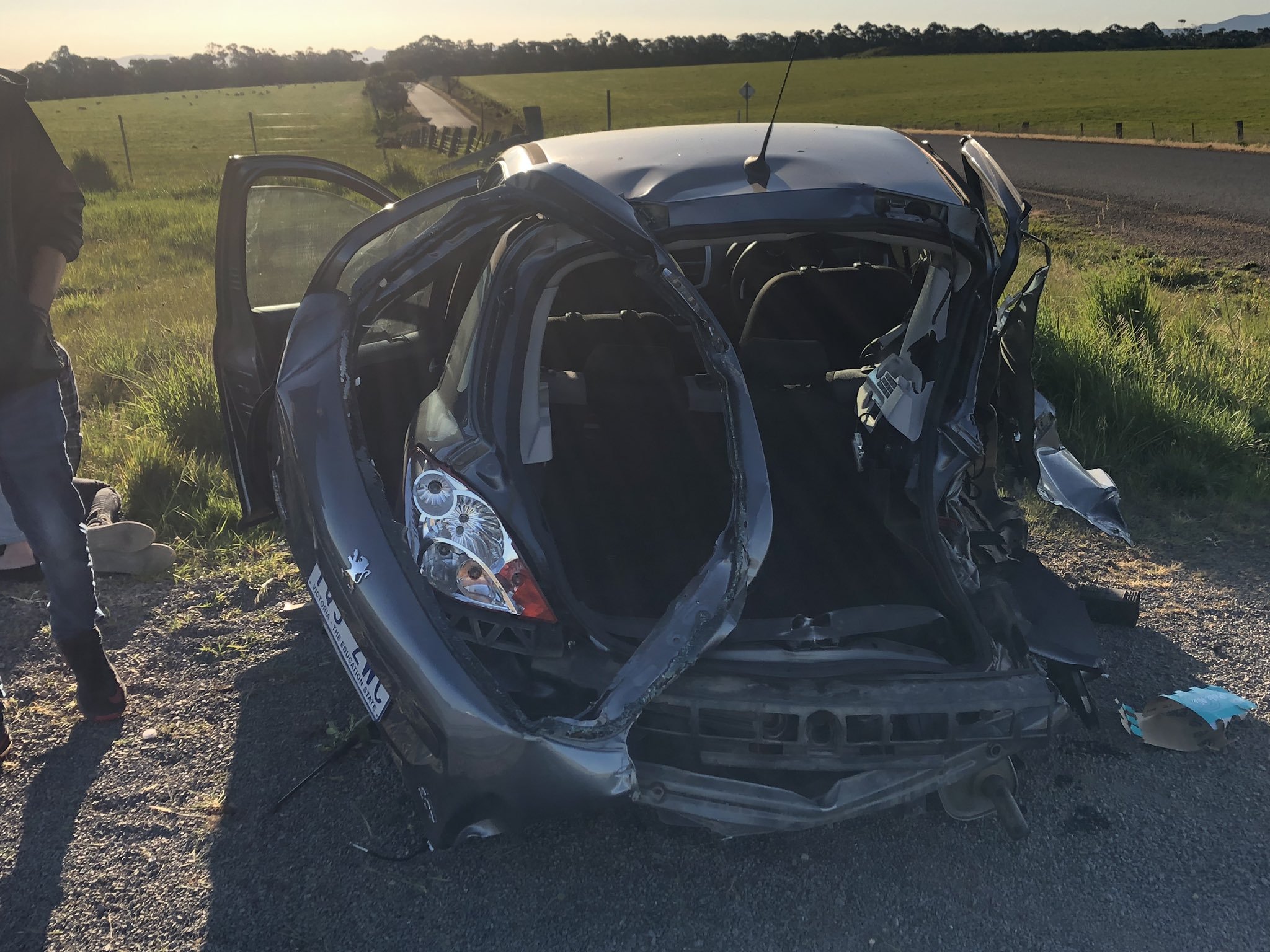 Lucky escape Manning, Campbell, horses unscathed Harness Racing Victoria